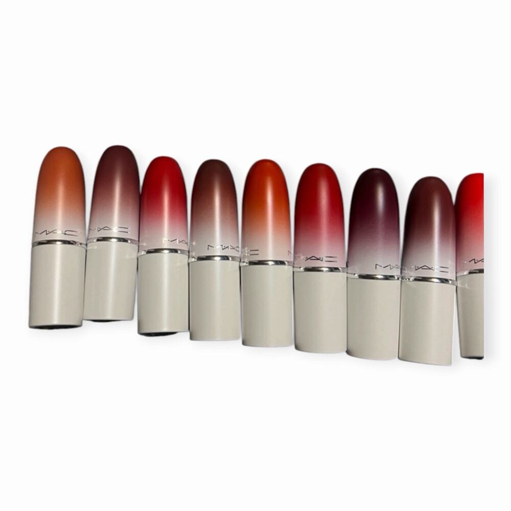 MAC Lips by the Dozen Mini Powder Kiss Lipstick Set - 12pc Vault BRAND NEW - Picture 2 of 5